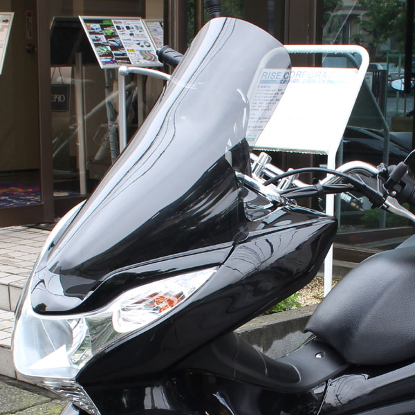 <SPAN class=item_name><B>PCX125 JF28 PCX150 KF12 ロング スモーク スクリーン バイザー 外装 カスタム パーツ 
ホンダ HONDA</B></SPAN> 