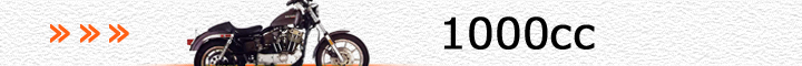 ハーレーダビッドソン車（1000cc）