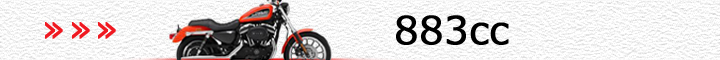 ハーレーダビッドソン車（883cc）