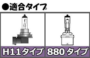 HID H3 バルブ形状・サイズ
